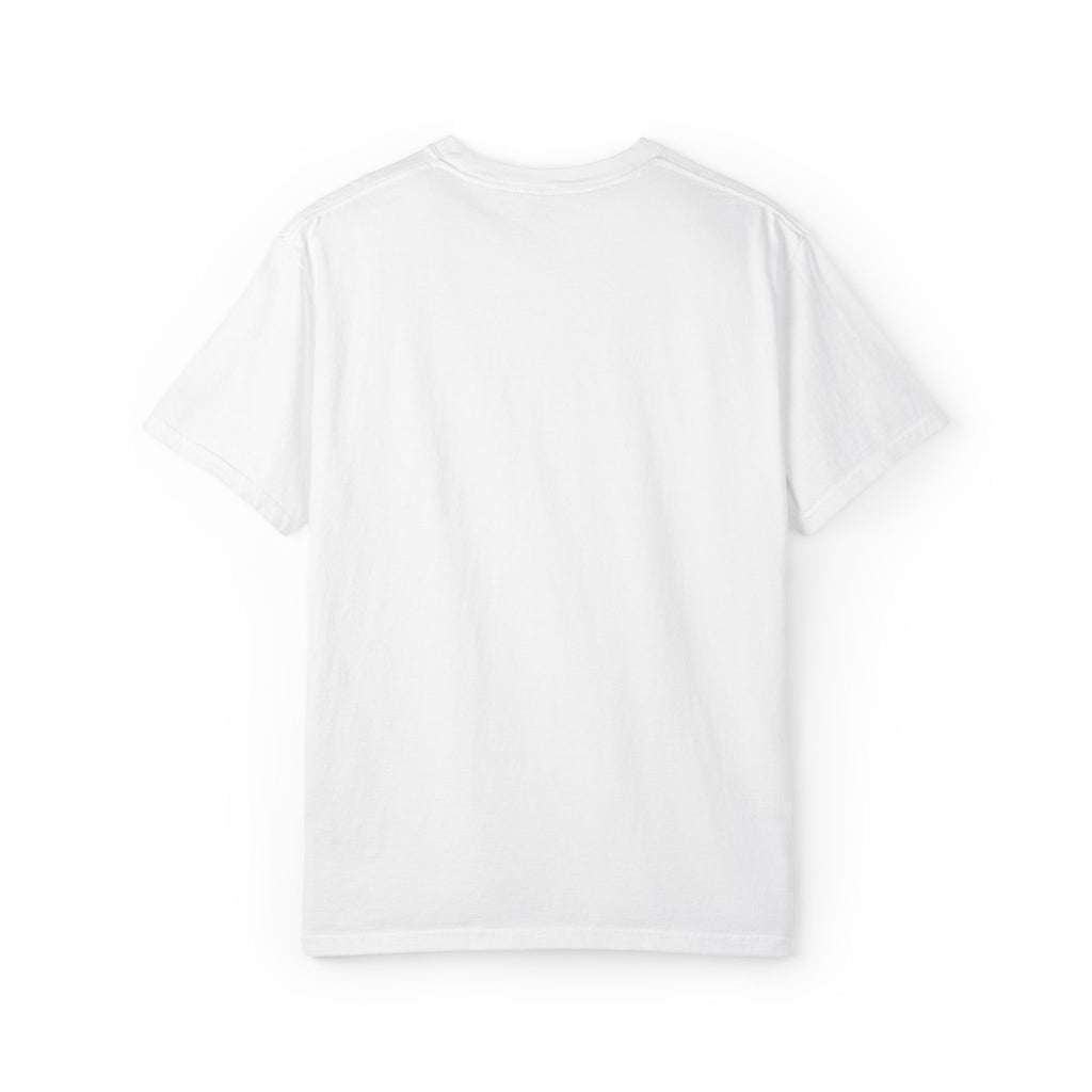 Garment-Dyed T-Shirt with Creative Graphic Design, Casual Wear, Gifts for Him/Her, Summer Essentials, Festival Apparel